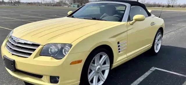 2005 Yellow Cross Fire convertible