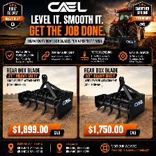 Finance Available – Heavy-Duty Land Levelers & Box Blades!