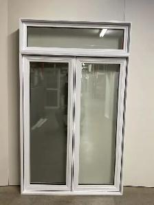 10582JBP Fenêtre Jumelée Battant PVC  2 sect 1 ouvr 41 3/4 x 69