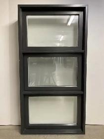 10664JAH Fenêtre Jumelé Auvent HYBR Minerai de fer 39 3/4x77 1/4