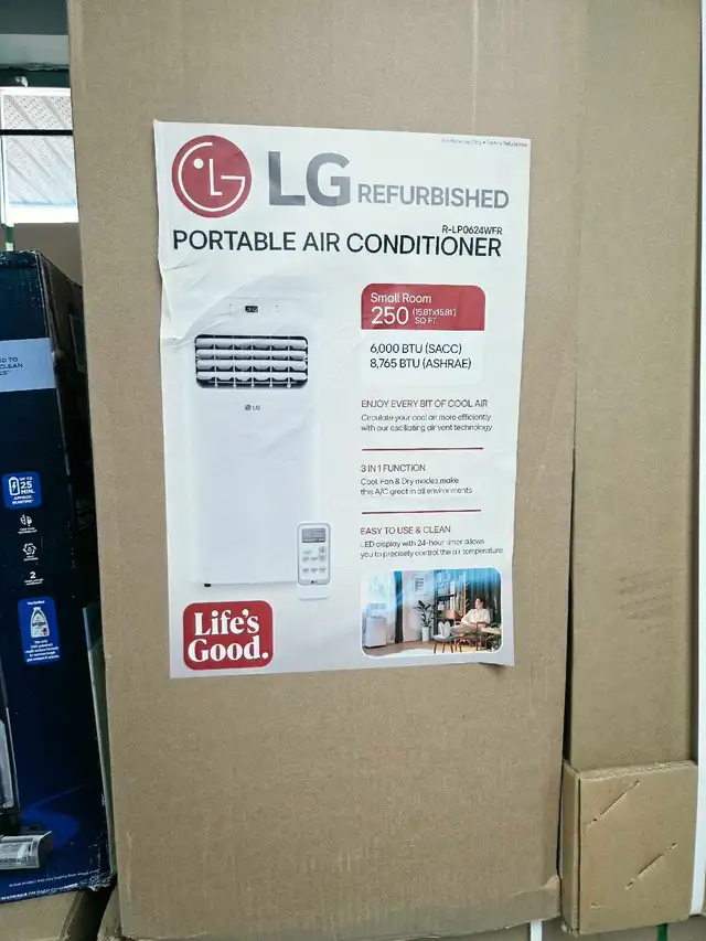 Climatiseur portatif LG 6000 BTU
