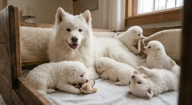 BEAUTIFUL SAMOYED PUPPY LITTER - IN THE GTA   HEALTH GUATRANTEE