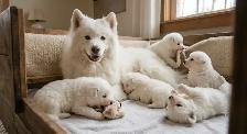 BEAUTIFUL SAMOYED PUPPY LITTER - IN THE GTA   HEALTH GUATRANTEE