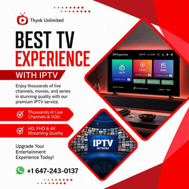 Smooth tv experience – unlimited 4k channels