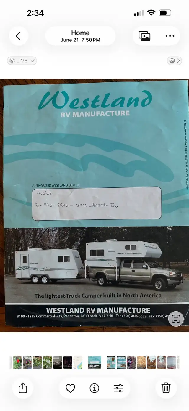 2010 Westland Mid size Dakota
