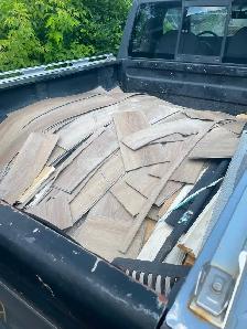 Laminate flooring for free!