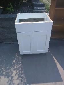 Eurorite vanity base cabinet