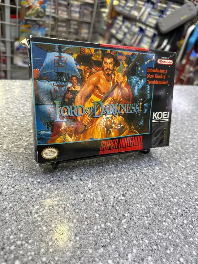 SNES Lord Of Darkness CIB