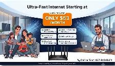 HIGH-SPEED INTERNET OFFER AT JUST $53/MONTH