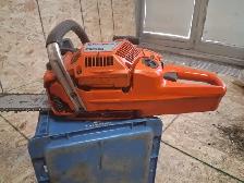 Husqvarna 350 Saw w/Rblt. Carb. New Chain. w/Case & Bar Cover.. - Photo 10