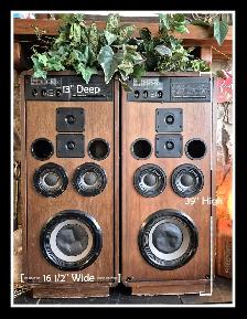 Rare, Vintage KOSS CM1030 Floor Speakers- P/U in SE