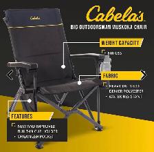 NEW Cabela’s big outdoorsman Muskoka chair - Photo 2