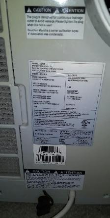 Danby 5,000 BTU Portable Air Conditioner for sale. - Photo 3