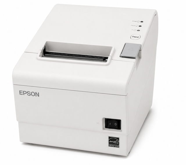 New Epson TM-T88V White Monochrome Thermal Receipt POS Printer