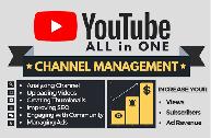 YOUTUBE CHANNEL MANAGEMENT, MUSIC MANAGEMENT (343)3499560