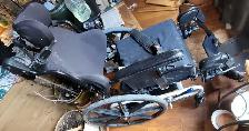 Wheelchair Reclinable with Headrest and Armrests - Photo 2