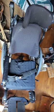 Wheelchair Reclinable with Headrest and Armrests - Photo 3