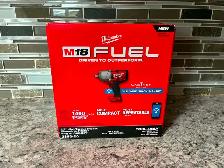 New M18 FUEL OneKey Milwaukee High Torque 1/2' Impact Wrench