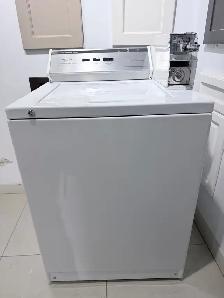 Laveuse Blanc Avec monnayeur | CAM2762TQ2 - Whirlpool
