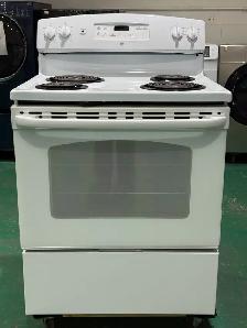 Reconditioned GE Coil Top Stove JCBP240DM2WW (S4364) $395 only - Photo 2