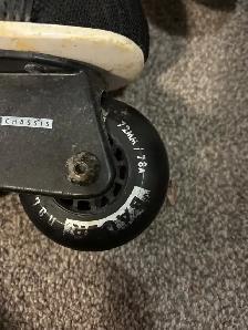 Bauer 200 Off Ice Roller Blades size 8 men’s - Photo 9