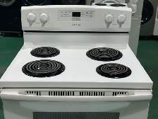 Reconditioned Amana Coil Top Stove YACR4303MFW2(S4356) $395 Only - Photo 3