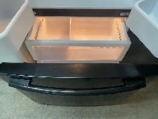 Réfrigérateur noir glacé 32'' portes Françaises Samsung - Photo 3