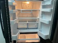 Réfrigérateur noir glacé 32'' portes Françaises Samsung - Photo 4