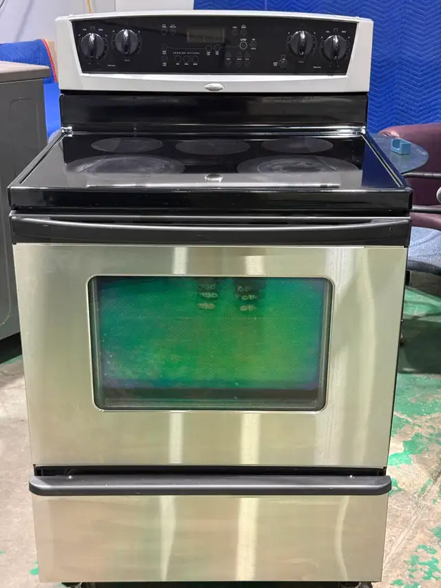 Reconditioned  Whirlpool Glass Top WERP4120PS 2 (S4346) $348