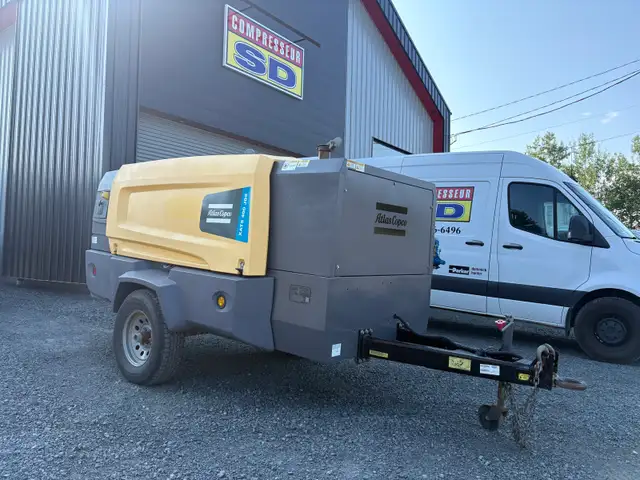 Compresseur diesel Atlas Copco 400 CFM  200 PSI