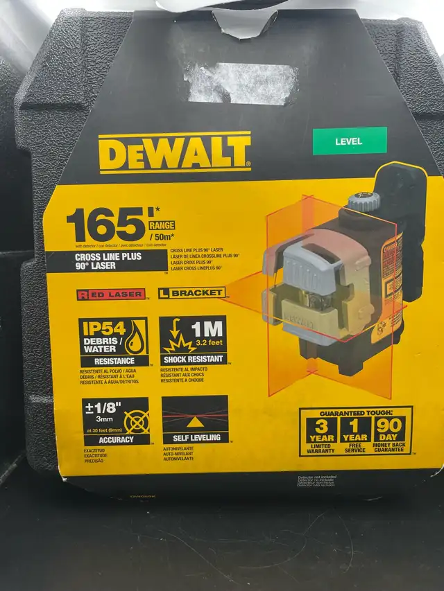 DEWALT CROSS LINE PLUS LASER  DW089K