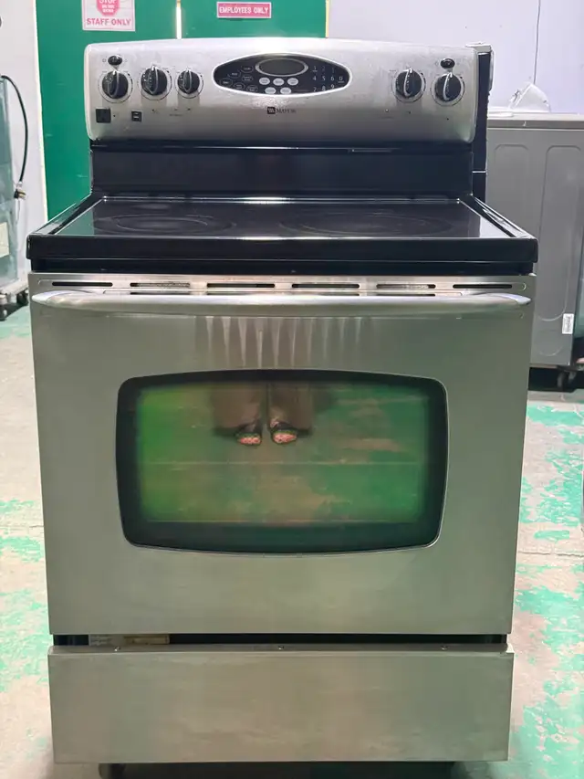 Reconditioned Maytag Glass Top MER5875QCS (S4355) $348