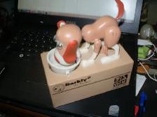 BARKLEY THE BANKER MECHANICAL BANK- USED-WORKS-$20 - Photo 2