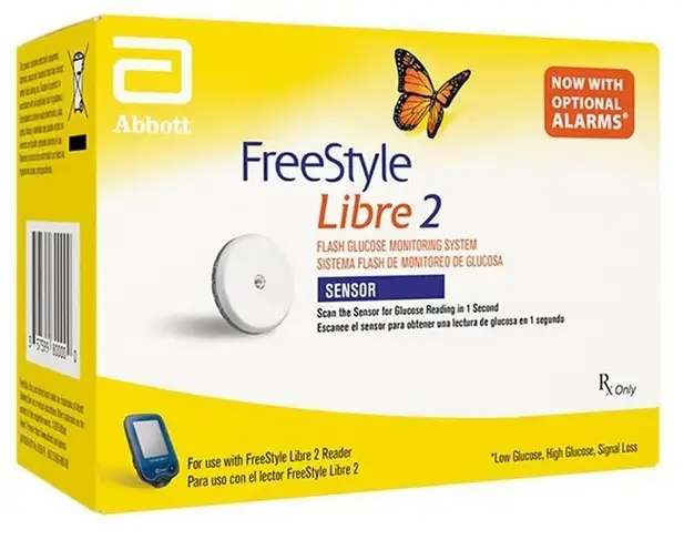 Freestyle Blood Glucose Libre 2 Sensor A1C Tester Brand New Sea