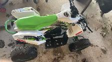 Venom 1300W Kids Electric bike  ATV / 4-Wheeler (White & Green) - Photo 2