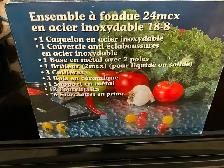 Ensemble à fondue en acier inoxydable - Photo 7