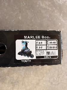 Marlee Boa Adjustable Girls rollerblade skates