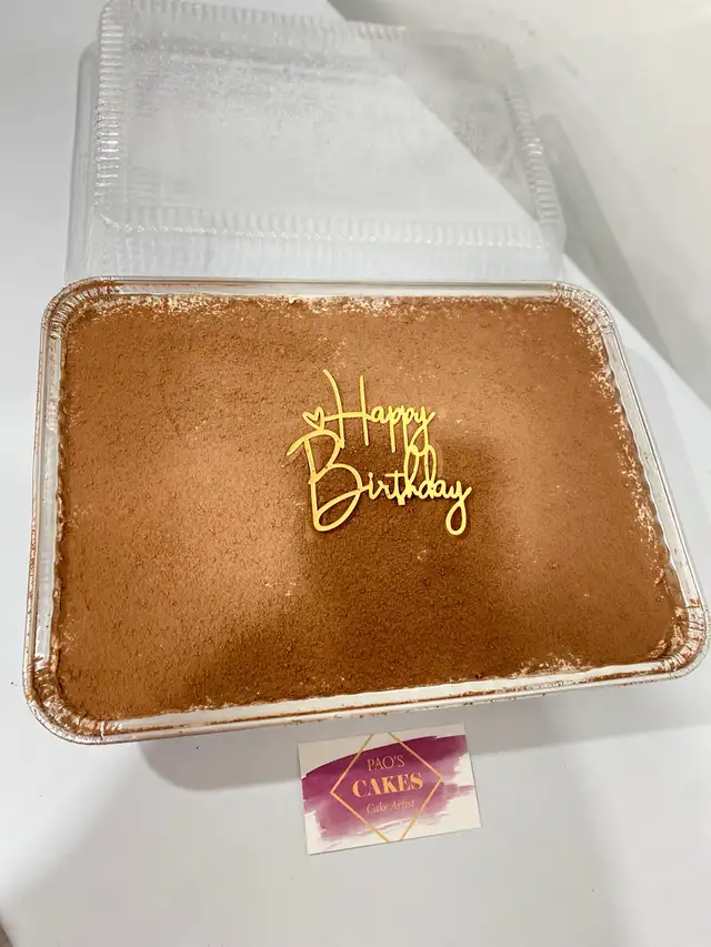 Tiramisu cake GTA 20-30 servings Milton free delivery