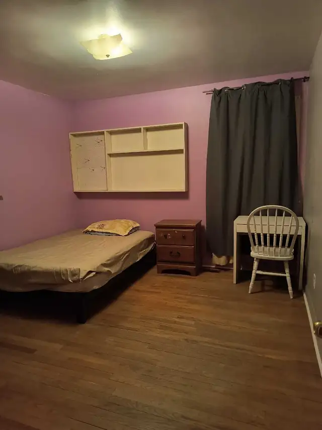 one furnished bedroom ground floor house