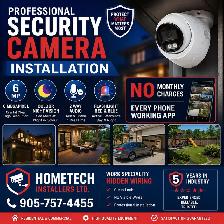security camera installation