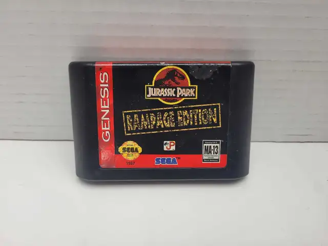 Sega Genesis Jurassic Park Rampage Edition