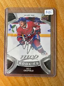 2021-22 Upper Deck MVP Silver Script #243 Cole Caufield SP