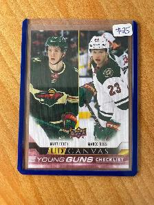 2022-23 Upper Deck UD Canvas #C120 Matt Boldy/Marco Rossi YG CL