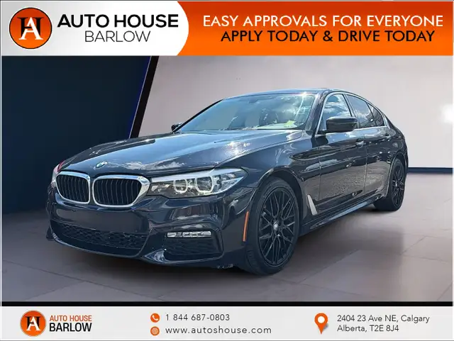 2017 BMW 5 Series 530i xDrive M SPORT PACKAGE NAVIGATION BACKUP