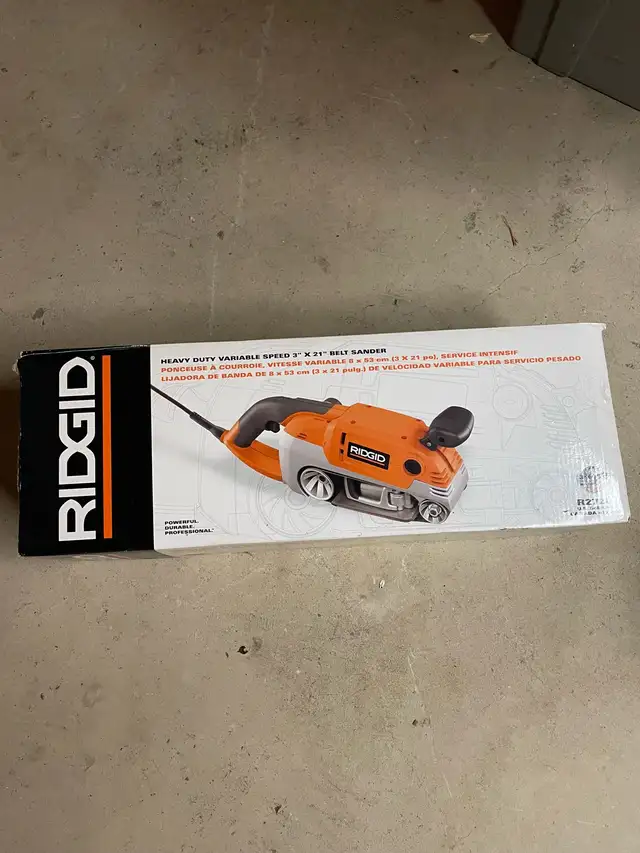 Ridgid 3 x 21 Belt Sander