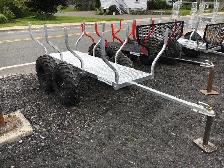plateforme/remorques galvanisees (du fabricant) 418-486-2838 - Photo 5