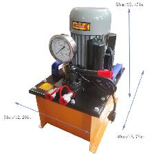 100T Chain pressing sleeve integrated machine 220v pump 022260 - Photo 9