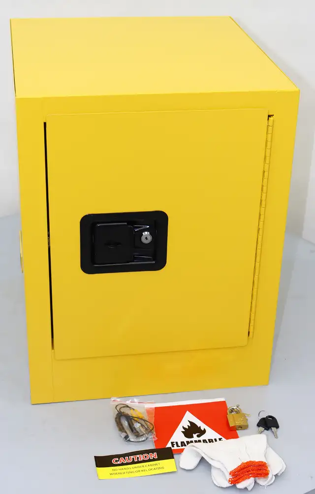 16Gal Flammable Safety Locker Cabinet Storage Leakproof 220612
