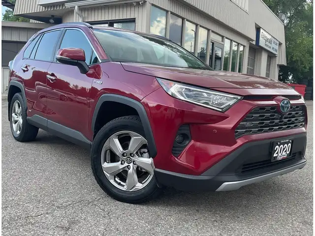 2020 Toyota RAV4 Hybrid Limited - LTHR! NAV! 360 CAM! BSM! SUNRO