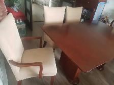 Cherry Wood Dining Room Set - Photo 2